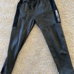 Grey athletic joggers for kids